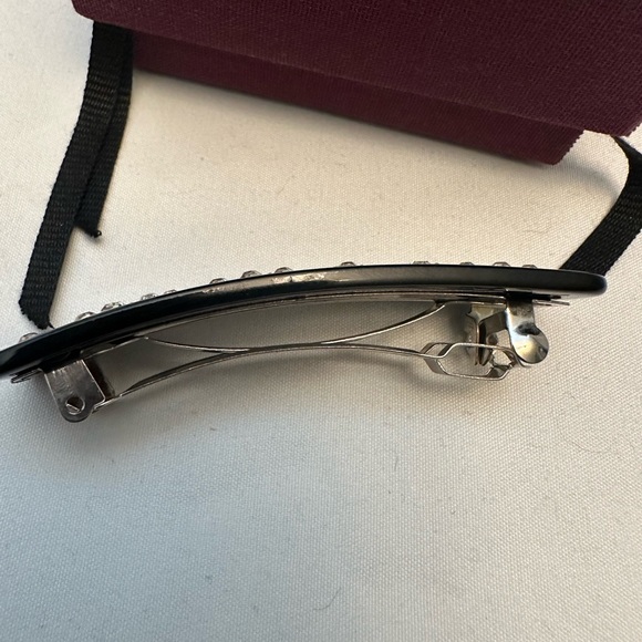 100% Authentic GUCCI Crystal Hair Barrette - Picture 3 of 5